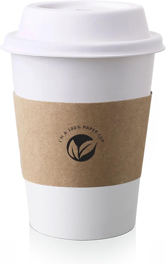 KTOB 12 oz Compostable Coffee Cups by KTOBDirect