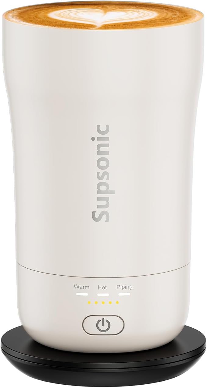 Supsonic - 14oz Heated Coffee Mug, Self-Heating Travel Mug by Supsonic