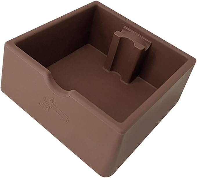 Extended Use Food Safe Silicone Coffee Puck Disposal Bin Quiet and Temperature by Unknown