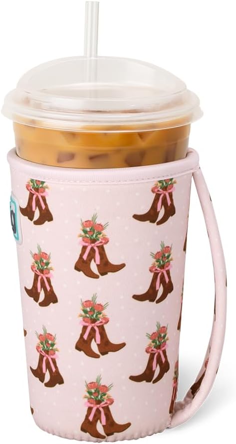 Swig Life Medium Iced Cup Coolie, Standard 22oz Iced Coffee Cup Insulator Sleeve - Image 3
