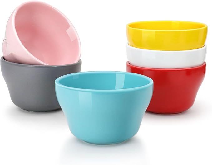 Flexzion Bouillon Cup and Soup Bowls 8 oz by Flexzion