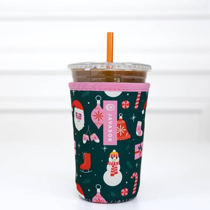 Sok It JavaSok Iced Coffee & Cold Soda Insulated Neoprene Cup Sleeve - Image 3