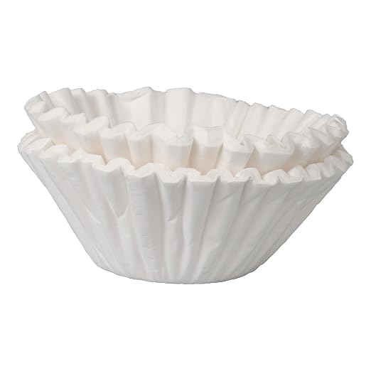 BUNN Commercial Tea & Paper Coffee Filters, 20138.1000 White, 1.5 Gallon by BUNN