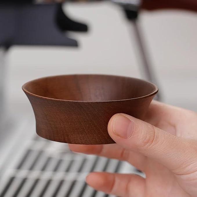 Wood Coffee Dosing Ring 51 53 58mm Portafilter Replacement Fit Espresso Tools - Image 8