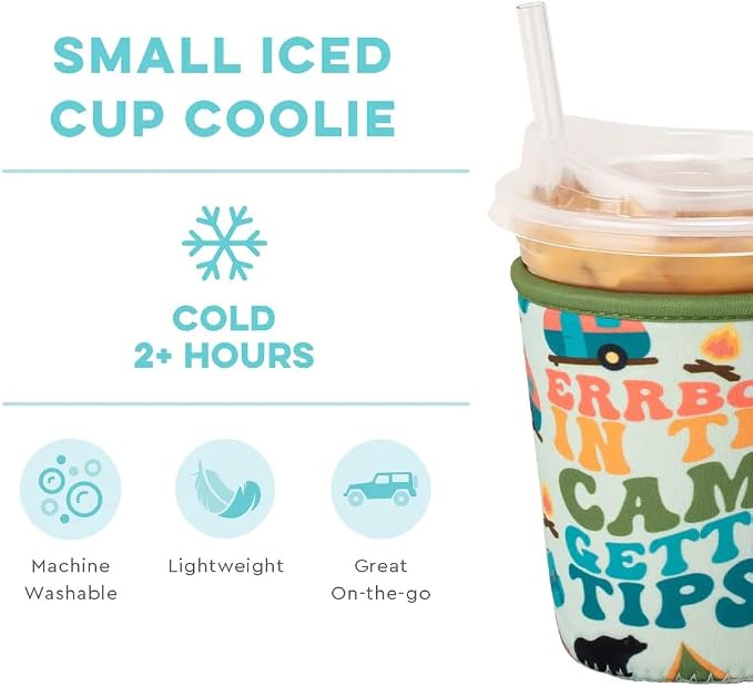 Swig Life Small Iced Cup Coolie, Standard 22oz Iced Coffee Cup Insulator Sleeve - Image 3
