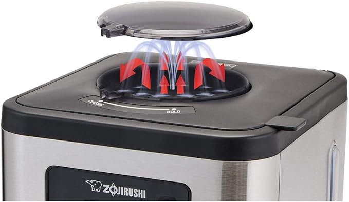 Zojirushi EC-ESC120 Coffee Maker Dome Brew Programmable, StainlessSteel and - Image 3