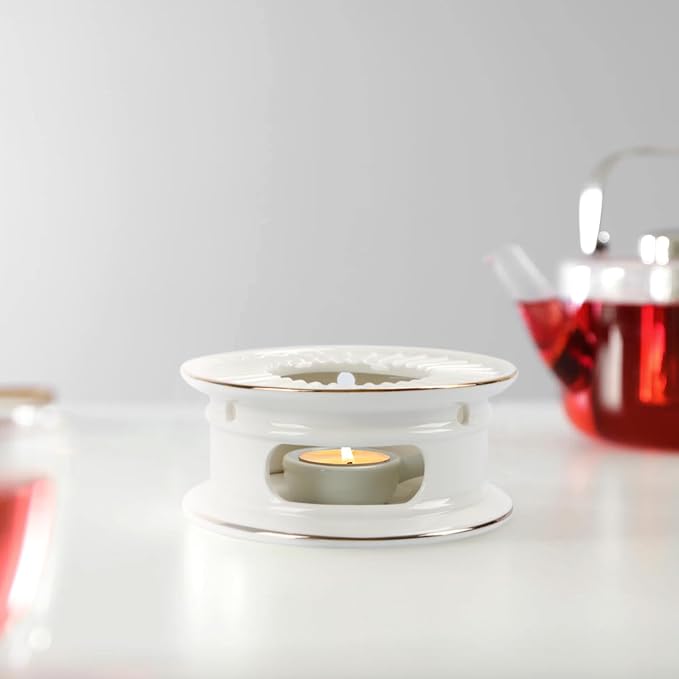 KAYCROWN Teapot Warmer, Ceramic Tea Warmer - Image 3