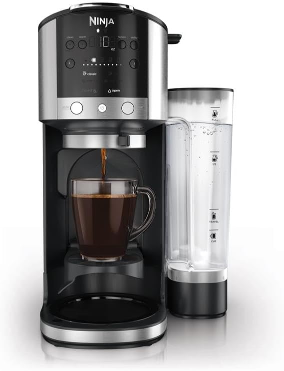 Ninja DualBrew Coffee Maker | Brew Coffee Grounds & Pods | Brew Classic by Unknown