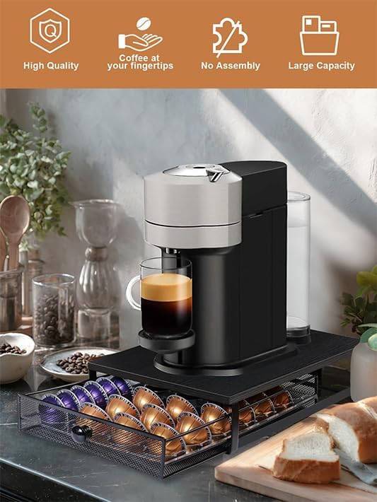 Sedegn Coffee Pod Holder Drawer Organizer Capsules Storage Organizer - Image 4