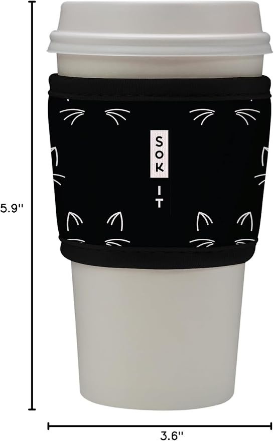 Sok It HotSok Coffee & Tea Reusable Insulated Neoprene Cup Sleeve - Image 7