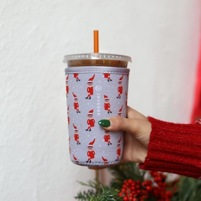 Sok It JavaSok Iced Coffee & Cold Soda Insulated Neoprene Cup Sleeve - Image 3