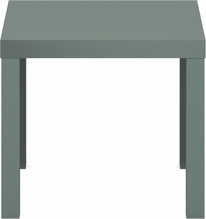 Furinno Classic Side Table, Square Modern End Table - Image 7