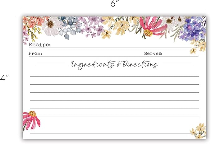 Recipe Cards Double-Sided - Image 5