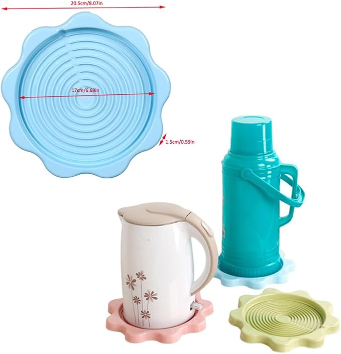 3 Pack Electric Kettle Drip Trays Glass Carafe Drip Tray Drip Catcher - Image 2