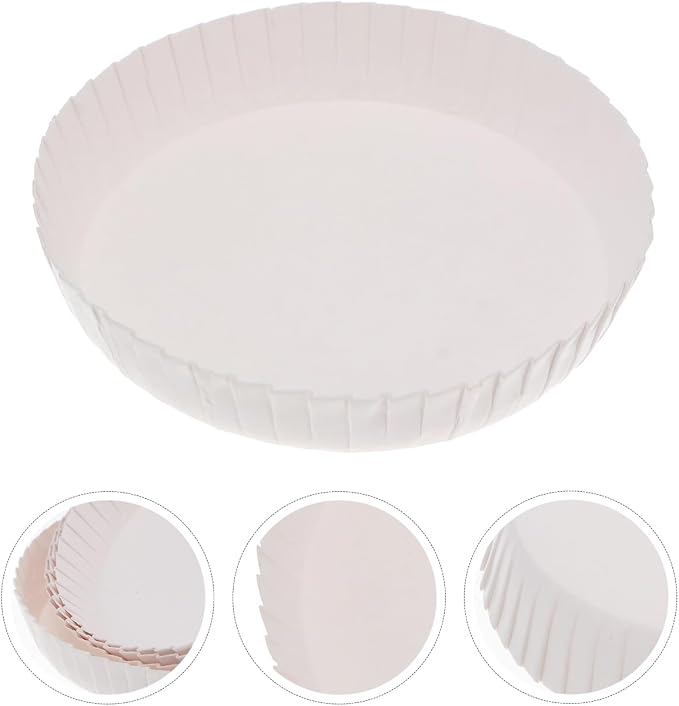 DOITOOL Disposable Cup Covers Paper Lids 7 Inch Round Drink Cup Lids - Image 5