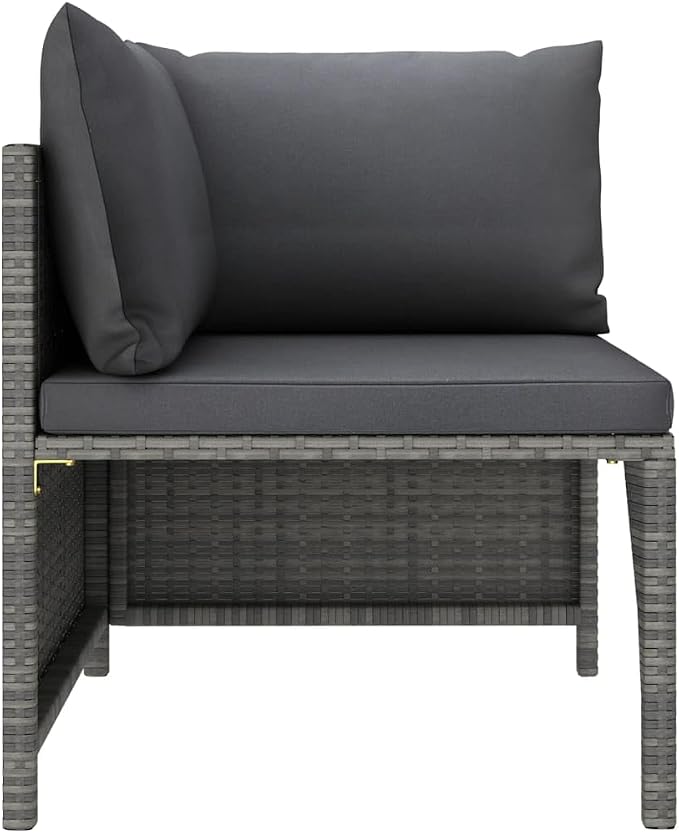 7 Piece Garden Lounge Set, Sectional Sofa Seating - Image 4