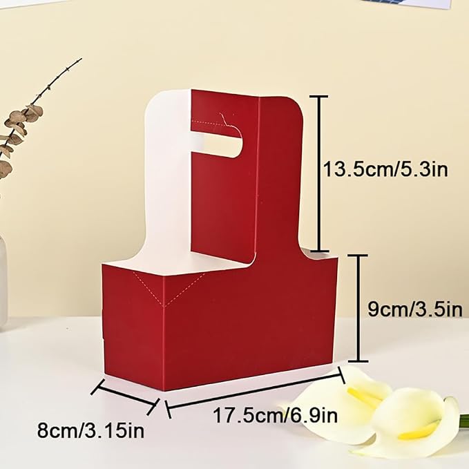 2 Cup Carrier Disposable Drink Carrier Kraft Drink Carrier - Image 3