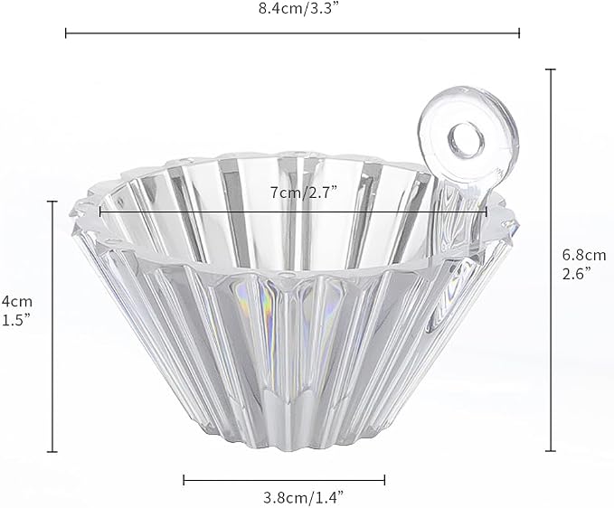 CAFEMASY Pour Over Coffee Drip Assistant Paper Filter Presser Shape Fixed Tool - Image 7