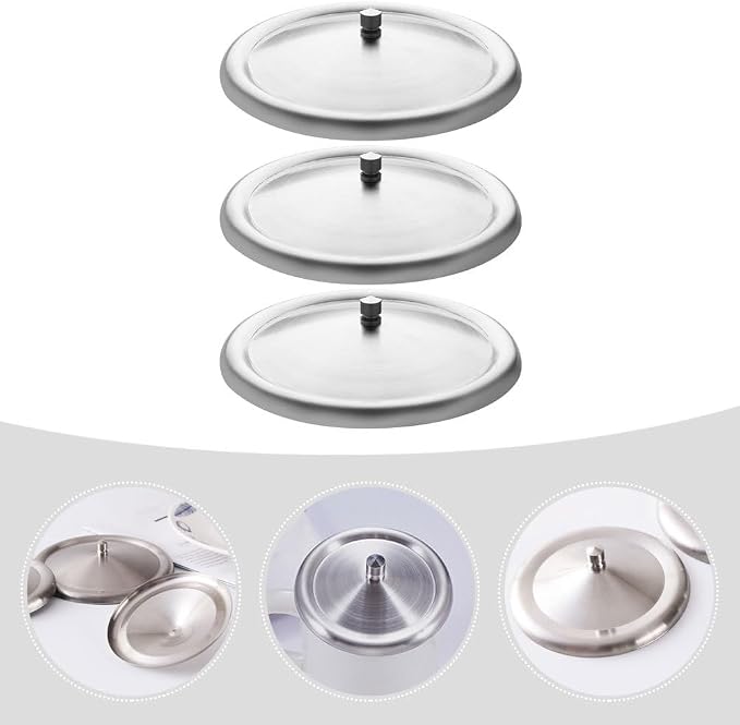 3pcs Stainless Steel Lid 4.8in Cup Covers - Image 8