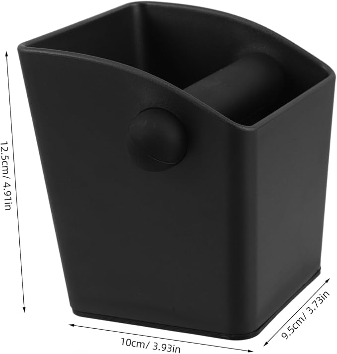 jojofuny Espresso Grounds Bucket Ground Chute Capacity Bin - Image 2