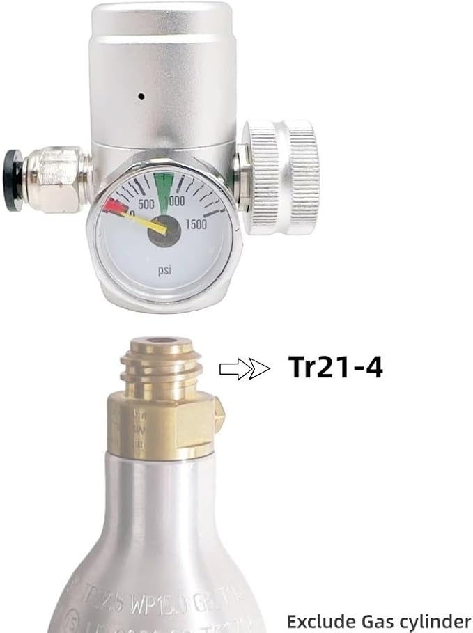 CO2 Tr21-4 Regulator For Homebrew Beer Aquariums Coffee Machines Beauty Devices - Image 3