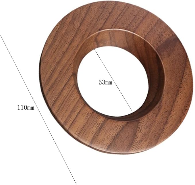1 Piece Funnel Cup Holder Wooden Coffee Dripper Stand Holder Coffee Filter - Image 2