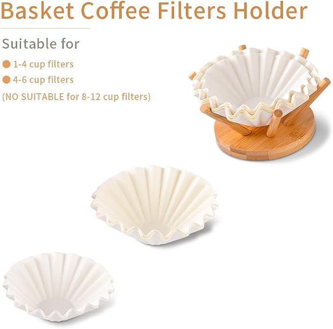 Basket Coffee Filter Holder Storage - Image 3