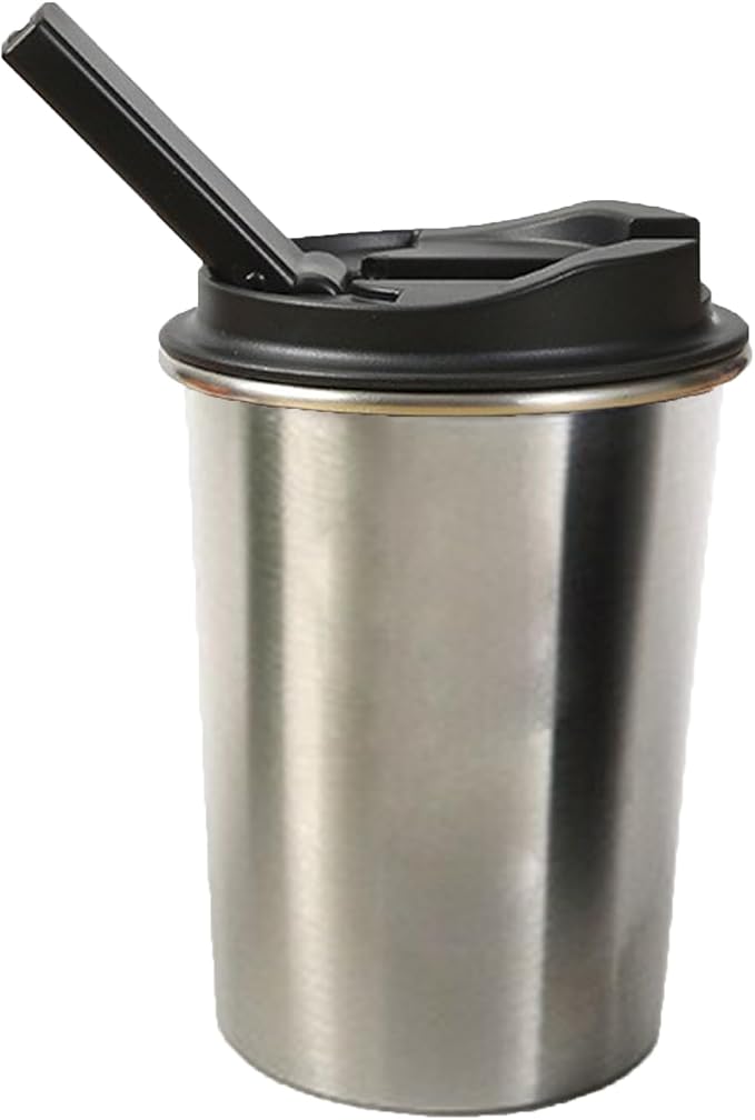 Portable Stainless Steel Coffee Cup by Unknown