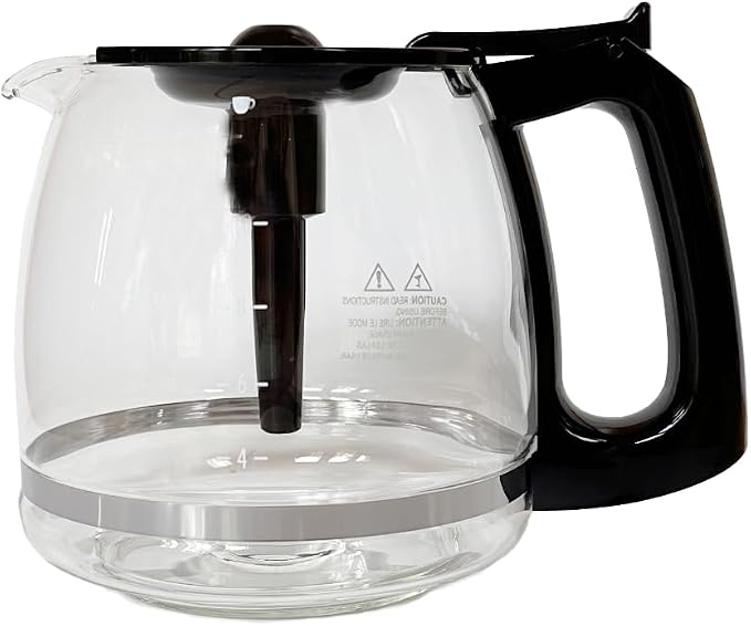 Universal 12-Cup Glass Replacement Coffee Carafe, Compatible by Unknown