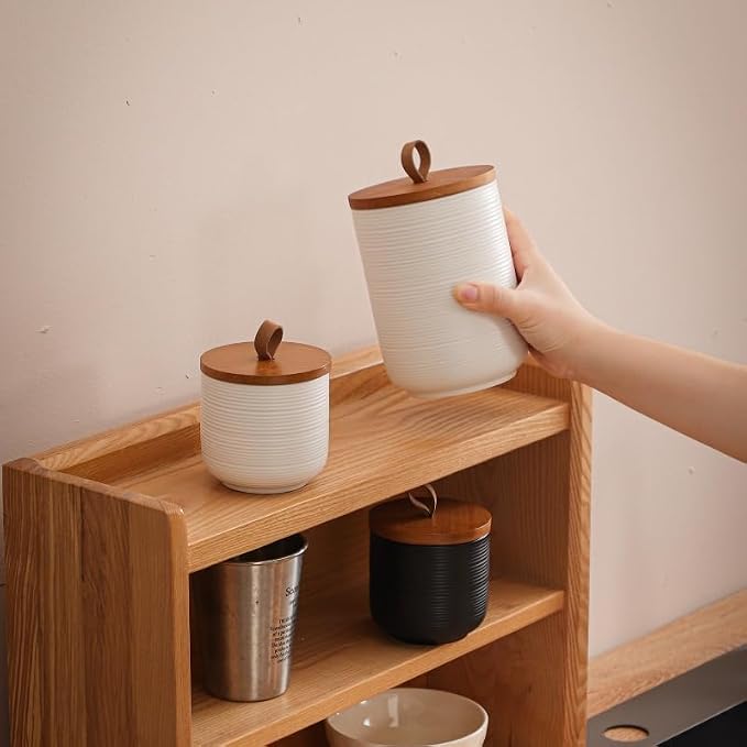Food Storage Jar Strong Ceramic Storage Canisters - Image 5
