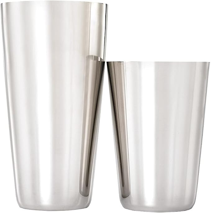 Barfly Superfly Tin Set Cocktail Shaker, Heavyweight Stainless by BarflybyMercer