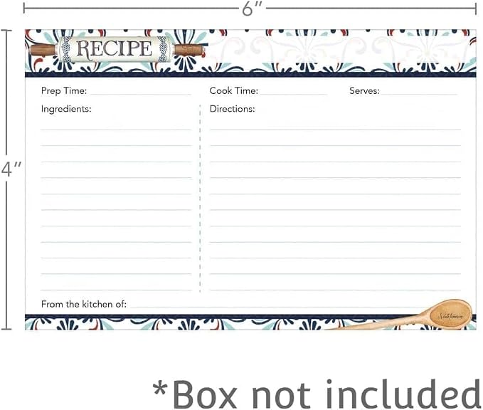 Lang, Love to Cook 4X6 Recipe Cards - Image 4