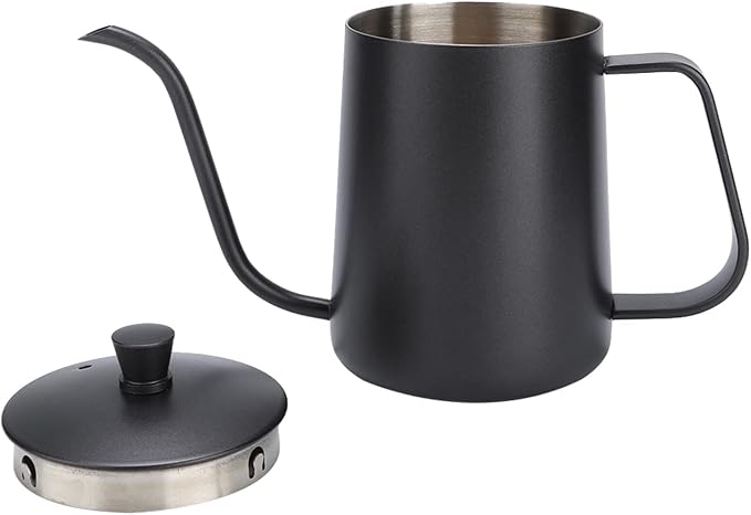 Stainless Steel Gooseneck Kettle 600ml – Long Narrow Spout - Image 3