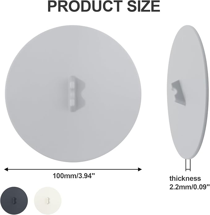 6 Pcs Silicone Cup Cover Lids, 3.9 Inch Reusable Anti-dust Mug Covers Colored - Image 3