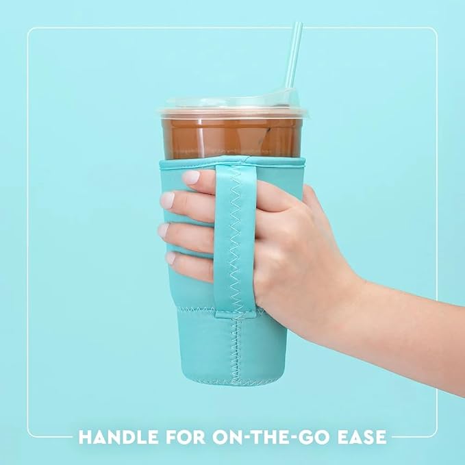 Swig Life Large Iced Cup Coolie, 30-32oz Iced Coffee Cup Insulator Sleeve - Image 5