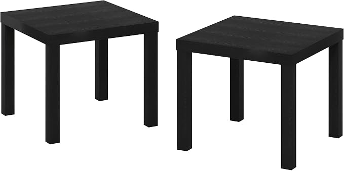 Furinno Classic Homey Square Parsons Side End Table - Image 4