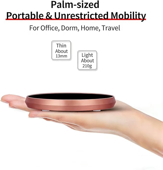 Coffee Mug Warmer | Auto-Shutoff, Home Office Desk Use, Electric Beverage Warmer - Image 2