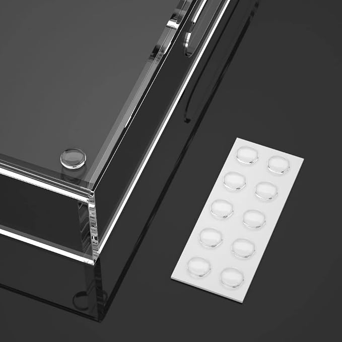 NIUBEE Clear Serving Tray 15x15 Inches - Image 4