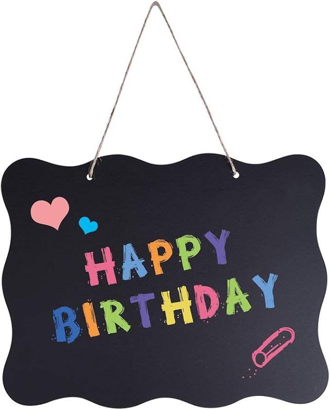 AUSTOR 3 Pack Chalkboard Sign 8x10 inch Double Sided Erasable Message Board - Image 4