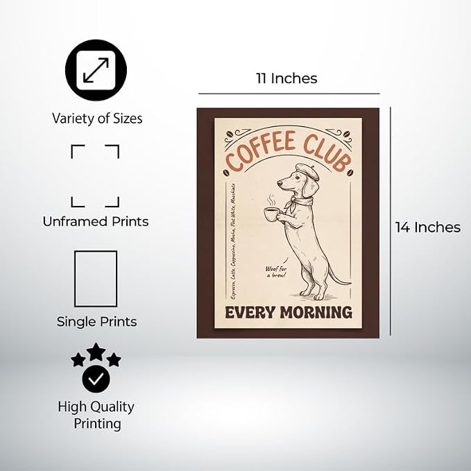 Lawrence Williams Designs Coffee Club Poster - Image 2
