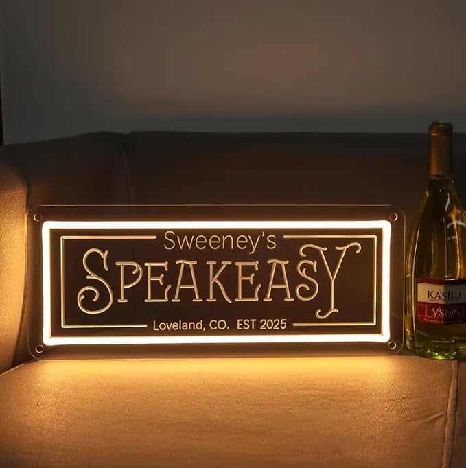 Custom Speakeasy Lounge Neon Sign Dimmable Home Bar LED Neon Light Personalized - Image 4