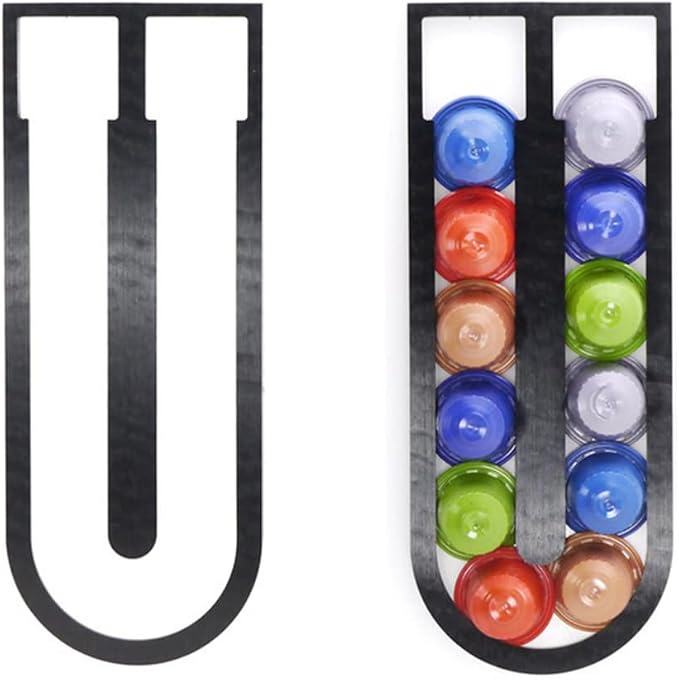 DECHOUS Elegant Lightweight Capsule Storage Rack 12 Coffee Organizer Holder - Image 5