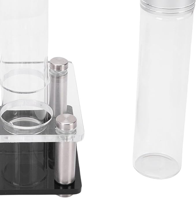 JTLB 6PCS Coffee Beans Storage Tubes High Borosilicate Glass Coffee Bean Cellars - Image 8
