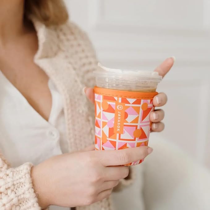 Sok It JavaSok Iced Coffee & Cold Soda Insulated Neoprene Cup Sleeve - Image 2