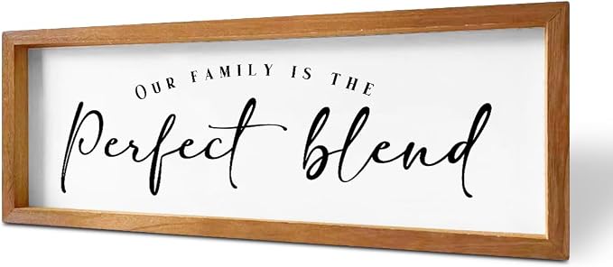 Inspirational Family Sign Rustic Country Living Room Decor Decorative Wooden by Unknown