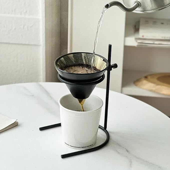 ARFUKA Reusable Pour Over Coffee Dripper Adjustable Height Manual Coffee Maker - Image 2