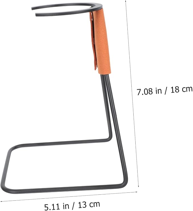 LABRIMP Household Iron Base Coffee Dripper Stand Metal Filter Cup Rack - Image 2