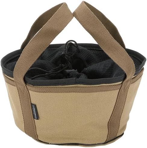 CAMPINGMOON Dutch Oven Bag 24oz Canvas Cast Iron Carry Case by CAMPINGMOON