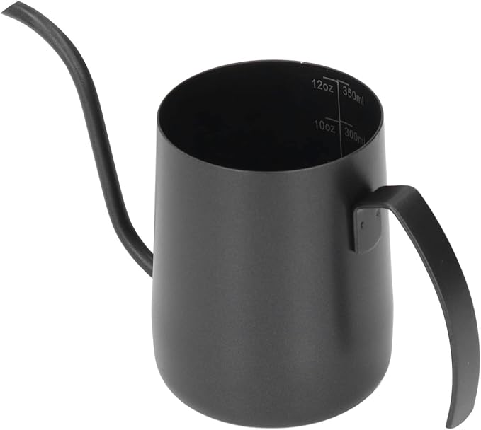 Stainless Steel Gooseneck Coffee Kettle, by Unknown