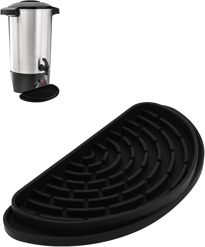 Coffee Drip Tray, Half-Round Drip Catcher by PROKITCHEN